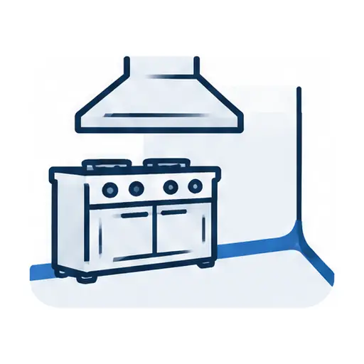 Schematic: Restaurant or commercial kitchen