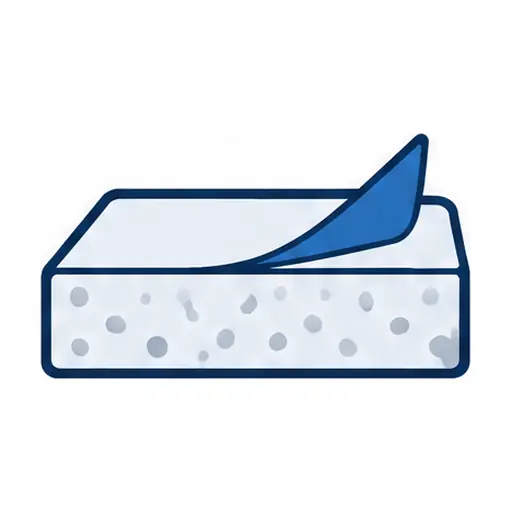 Schematic: Old coating or paint to remove