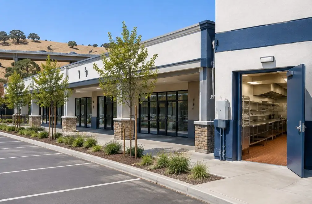 Illustration: a coated garage floor in a typical Nut Tree and the Interstate 80 Retail Corridor home